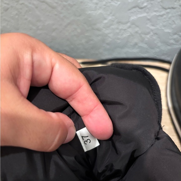 Moncler Inaya Boots With Removable Insulated Down Black Size US7 Like New - Picture 4 of 6